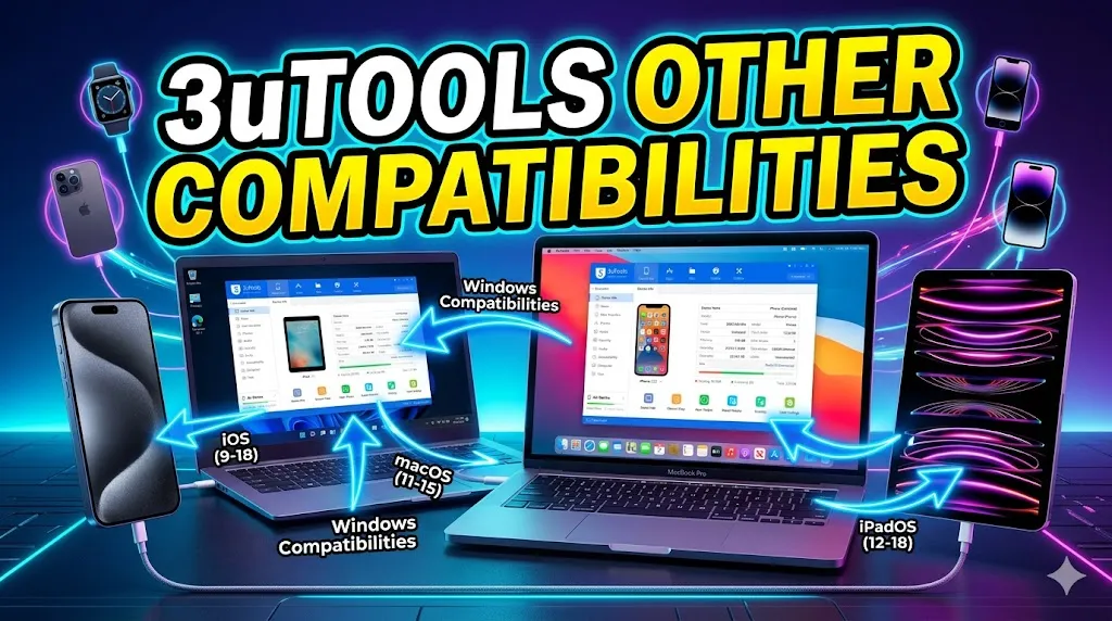 3uTools Mac Other Compatibilities
