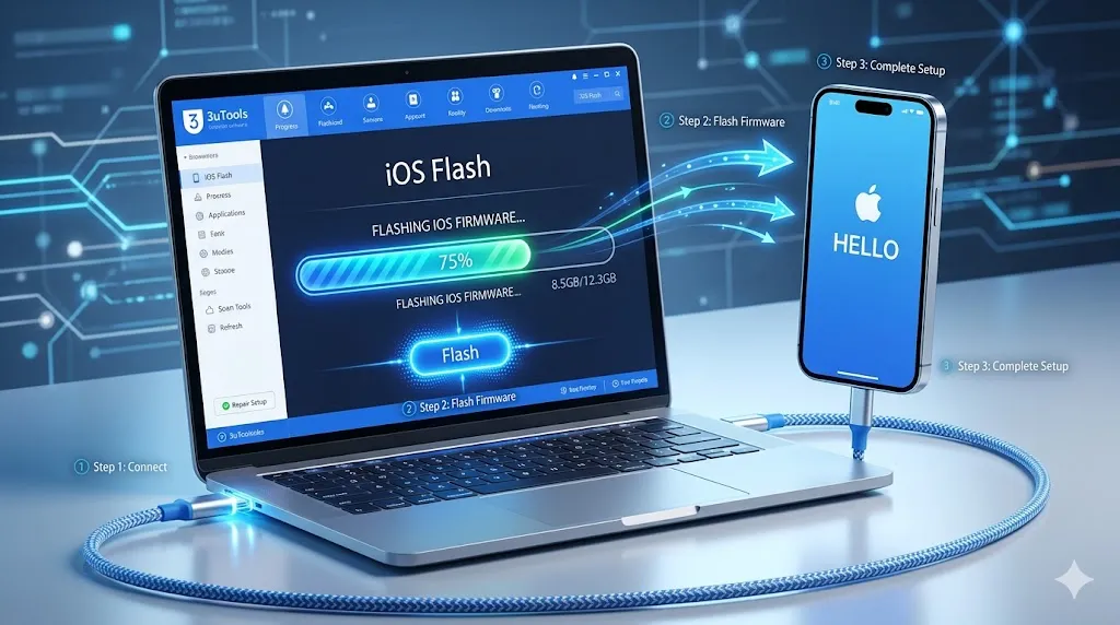 3utools flash