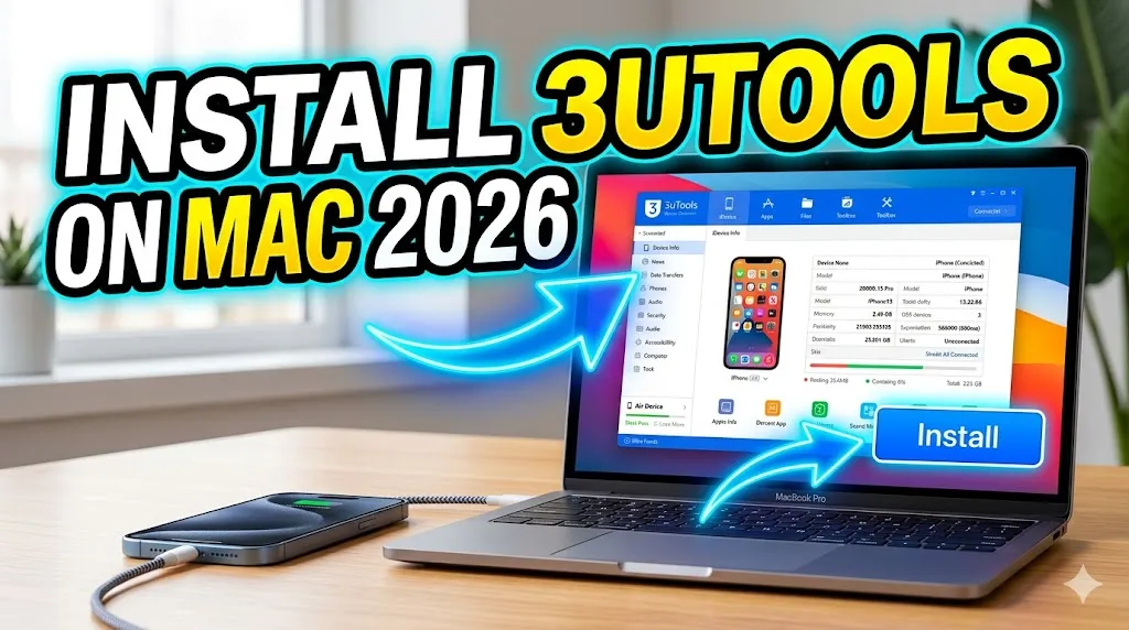 How to install 3uTools on a Mac Computer