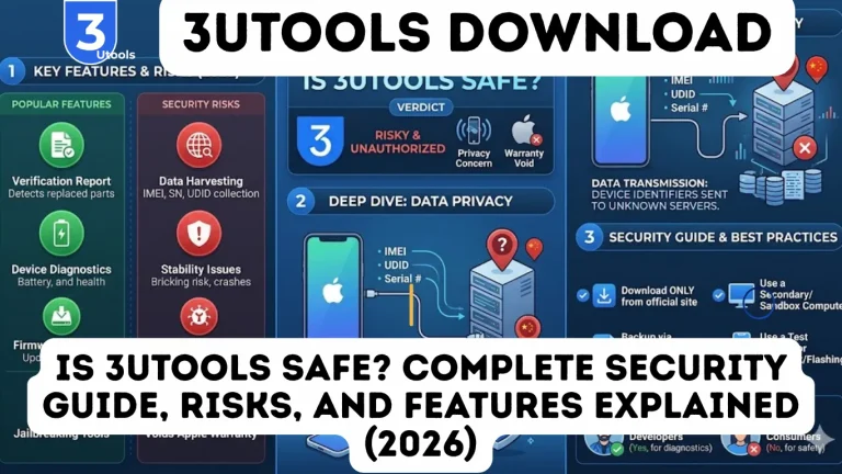 Is 3uTools Safe Complete Security Guide, Risks, and Features Explained